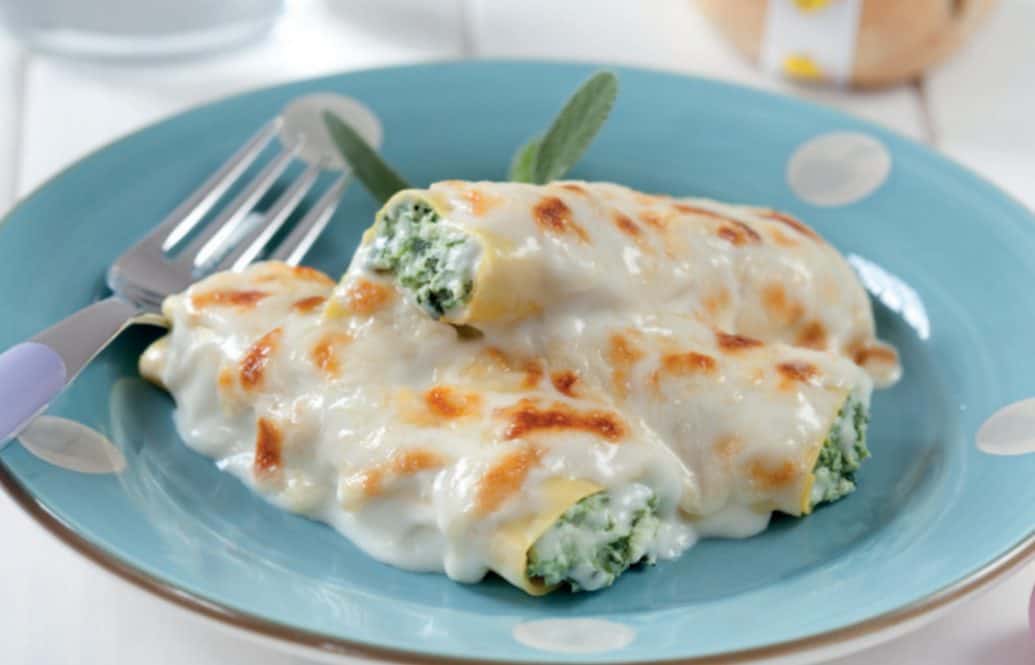 cannelloni ricotta e spinaci