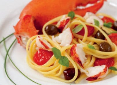 Linguine con Astice